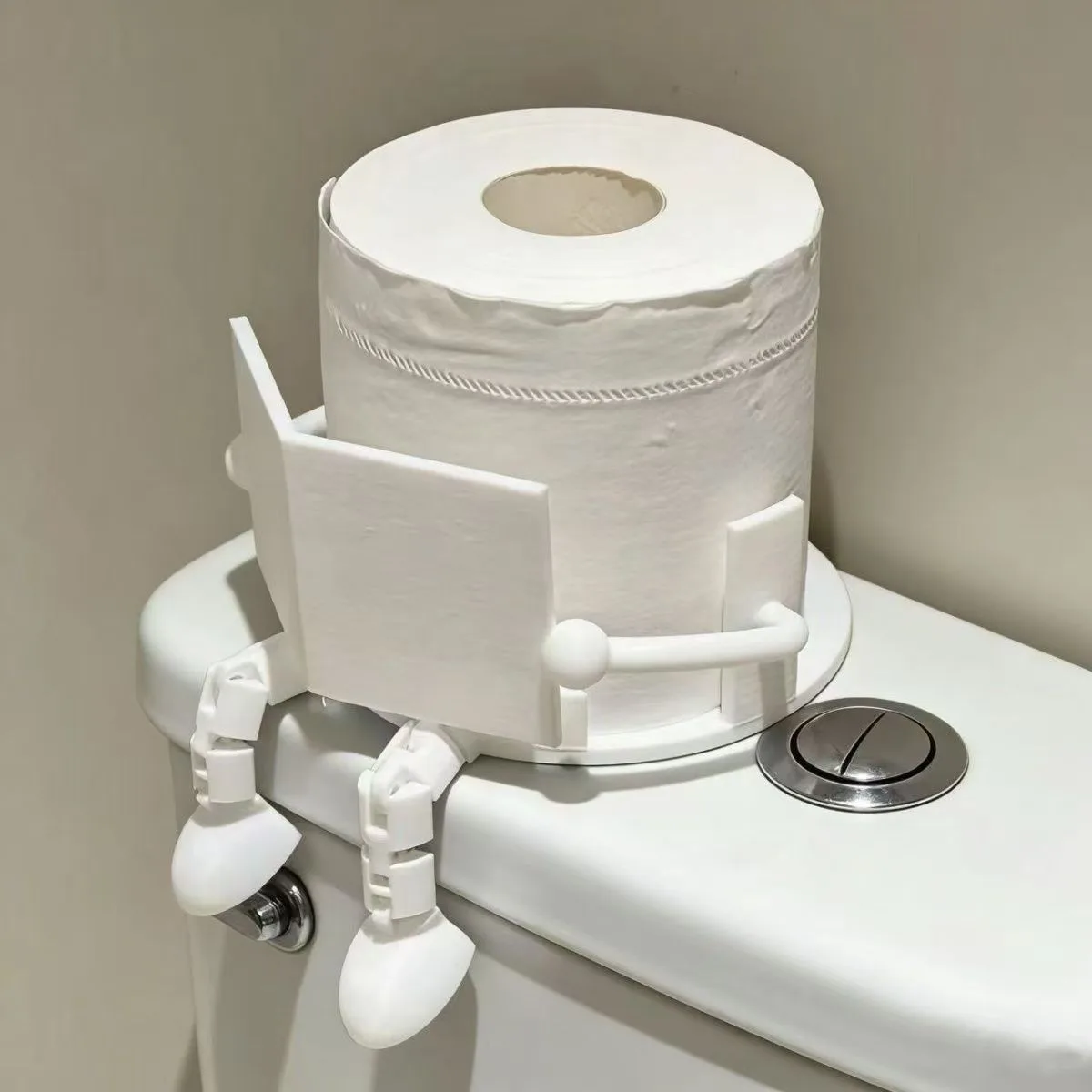 Robot Toilet Paper Holder